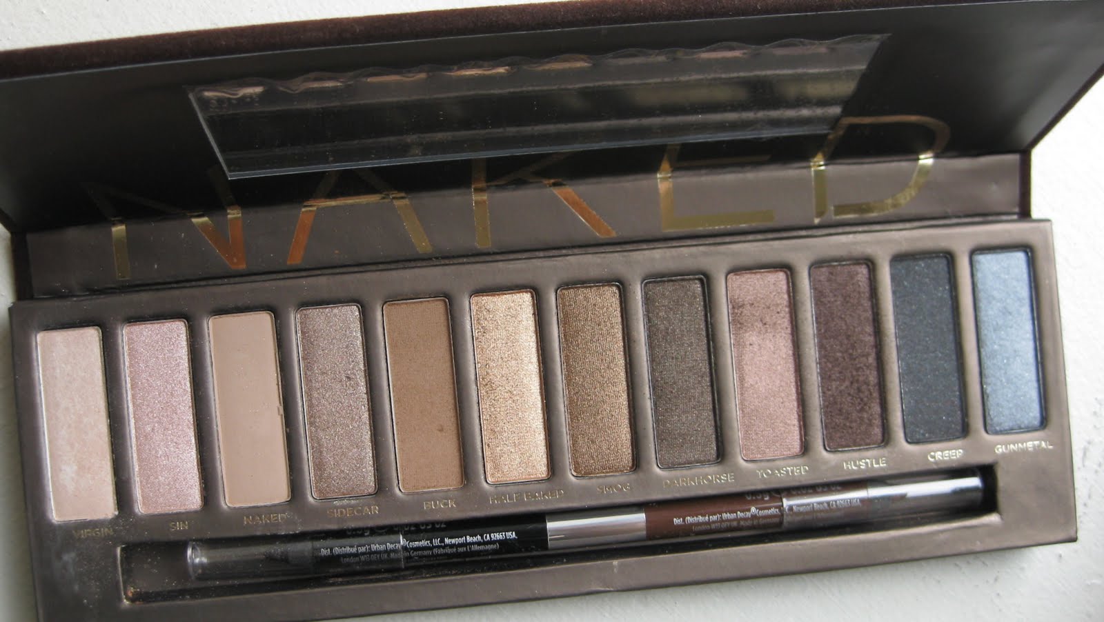 Palette naked eyes urban decay